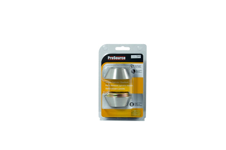 ProSource DB62V-PS Deadbolt, 3 Grade, Stainless Steel, 2-3/8 to 2-3/4 in Backset, KW1 Keyway, Pack of 3
