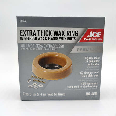 Ace Toilet Bowl Gasket With Flange, Pack of 12