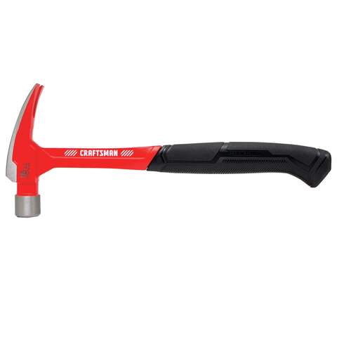 Craftsman 16 oz Smooth Face Rip Hammer 13.75 in. Steel Handle