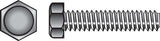 HILLMAN 3/8 in. D X 4 in. L Zinc Plated Steel Hex Tap Bolt 50 pk