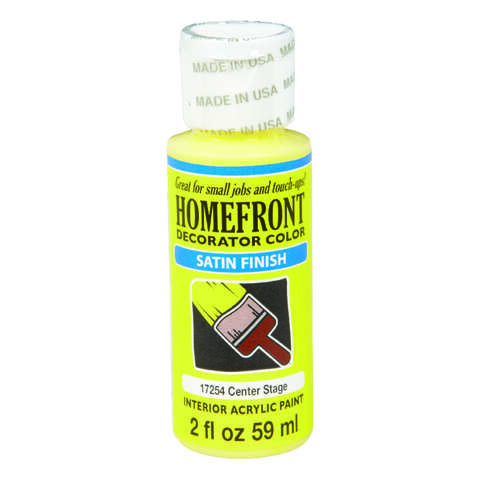 Homefront Satin Center Stage Hobby Paint 2 oz, Pack of 3