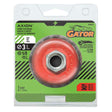 Gator 3 in. Coarse Crimped Wire Cup Brush Brass Coated Steel 12500 rpm 1 pc