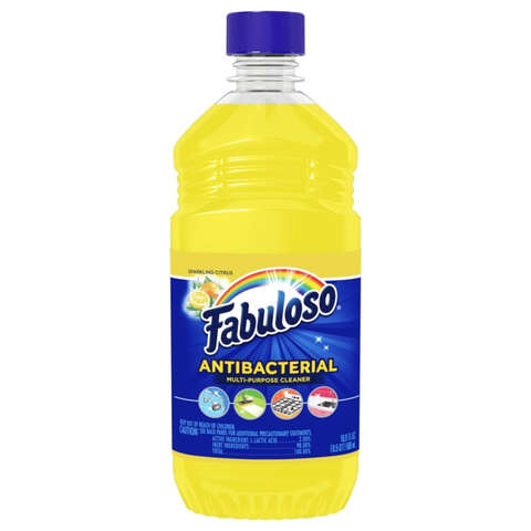 Fabuloso Citrus Scent All Purpose Cleaner Liquid 16.9 oz, Pack of 24