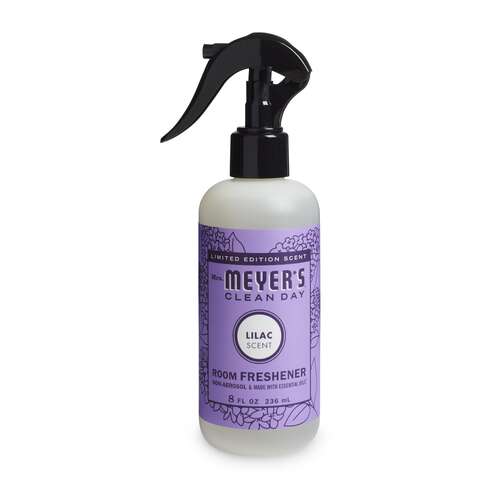 Mrs. Meyer's Clean Day Lilac Scent Air Freshener Spray 8 oz Liquid, Pack of 6