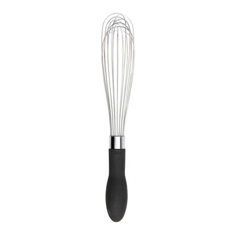 OXO Good Grips Silver/Black Stainless Steel Whisk