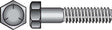 HILLMAN 3/8 in. D X 3/4 in. L Heat Treated Zinc Steel Hex Head Cap Screw 100 pk