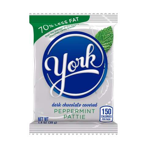 York Chocolate Peppermint Pattie 1.4 oz, Pack of 36