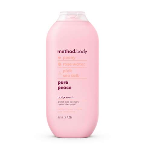 Method Pure Peace Scent Body Wash 18 oz 1 pk, Pack of 6