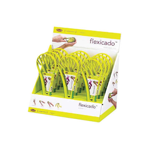 Chef'n Flexicado Green Plastic Avocado Slicer, Pack of 12