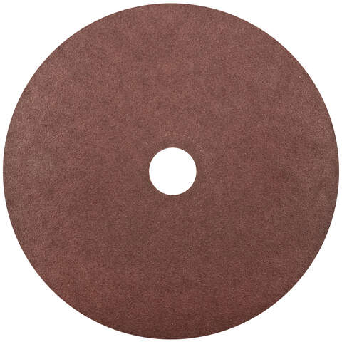 Norton 7 in. Aluminum Oxide Center Mount F226/F240 Fiber Disc 80 Grit Coarse 1 pk