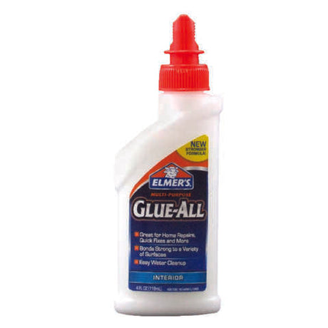 Elmer's High Strength Polyvinyl acetate homopolymer Clear Glue 4 oz