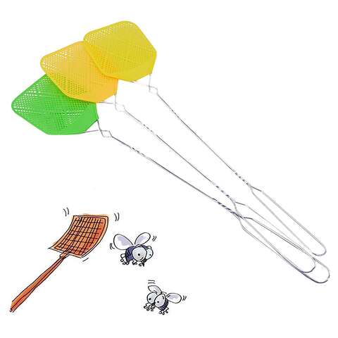 Home Plus Assorted Plastic Fly Swatter