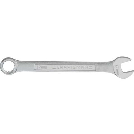 Craftsman 17 mm X 17 mm 12 Point Metric Combination Wrench 8.3 in. L 1 pc