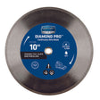 Century Drill & Tool 10 in. D Diamond Continuous Rim Diamond Saw Blade