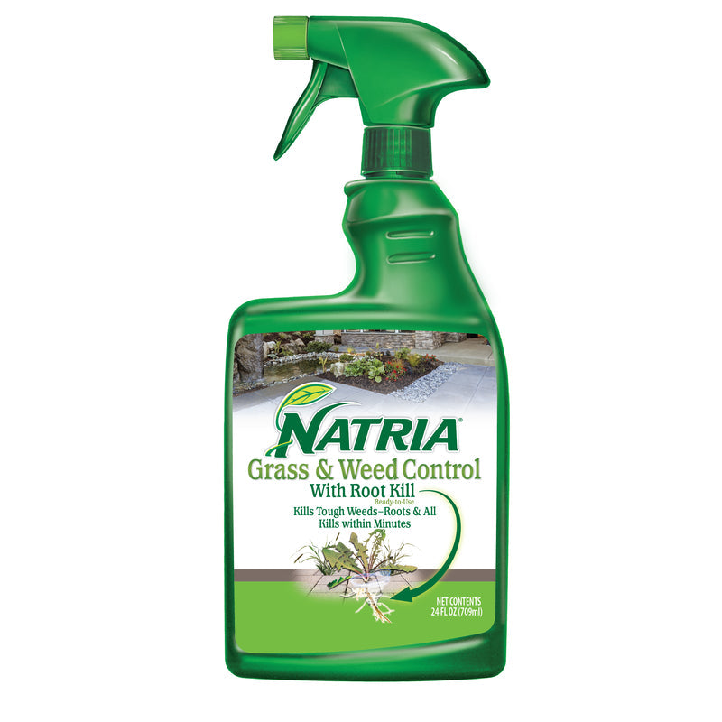 NATRIA Ready-to-Use Weed and Grass Killer RTU Liquid 24 oz