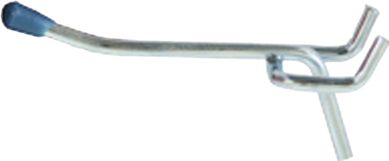 Crawford 14460-125 Series Peg Hook, 6 in Projection, 7-1/4 in L x 1-1/4 in W x 1-1/8 in H Dimensions, Pack of 125
