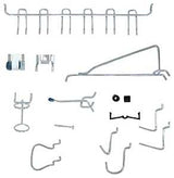 Crawford 1851A Series Peg Hook, 10-3/4 in L x 4-1/4 in W x 1-5/8 in H Dimensions, Silver