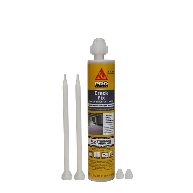 Sika SIKADUR PRO SELECT Series 107655 Crack Fix, Amber, 10 oz Cartridge