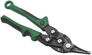 Crescent Wiss M2X Aviation Snip, 4-1/4 in OAL, 3 in L Cut, Right Cut, Molybdenum Steel Blade, Comfort-Grip Handle