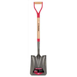 Truper Tru-Tough 41 in. Steel Square Garden Spade Wood Handle