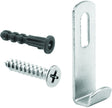 Prime-Line 193675 Mirror Holder Clip, Steel, Chrome
