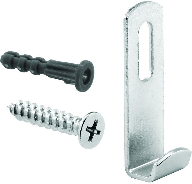 Prime-Line 193675 Mirror Holder Clip, Steel, Chrome