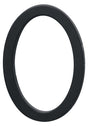 Hy-Ko FM-6 Architectural Series FM-6/0 House Number, Character: 0, 6 in H Character, Black Character, Pack of 3