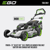 EGO Power+ 800 Series LM2130SP 21 in. 56 V Battery Self-Propelled Lawn Mower Tool Only