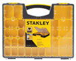 STANLEY 014725R Tool Organizer, 25-Compartment, Black/Clear Yellow