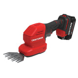 Craftsman V20 CMCSS800C1 8 in. 20 V Battery Hedge Trimmer with Shrub Shear Kit (Battery & Charger)