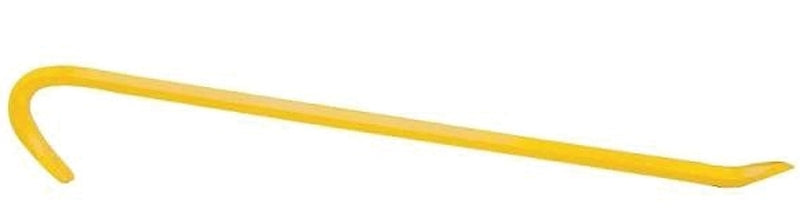 STANLEY 55-130 Ripping Bar, 30 in L, Beveled/Slotted Tip, 1-1/4 in Claw Blade Width 1, 1 in Claw Blade Width 2 Tip, HCS