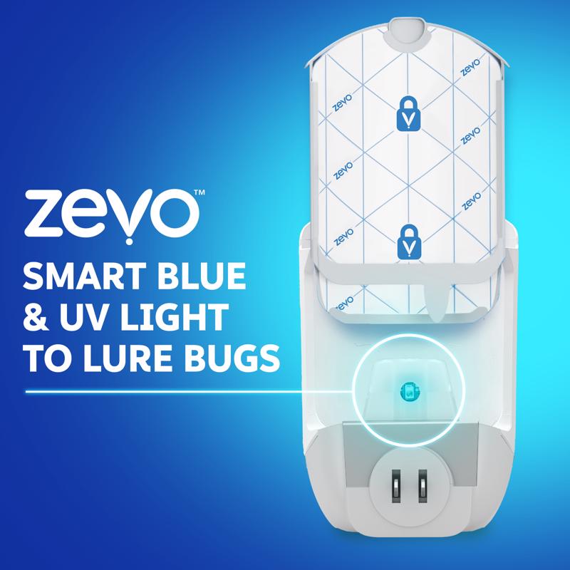 Zevo Flying Insect Trap 1 ct, Pack of 4