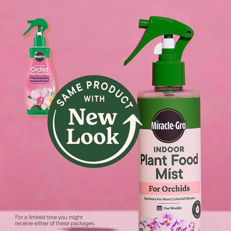 Miracle-Gro 200195 Orchid Plant Food Mist, 8 oz Bottle, Liquid, 0.02-0.02-0.02 N-P-K Ratio