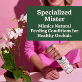 Miracle-Gro 200195 Orchid Plant Food Mist, 8 oz Bottle, Liquid, 0.02-0.02-0.02 N-P-K Ratio