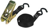 Keeper 05511 Tie-Down, 1 in W, 10 ft L, Polyester, Red, 300 lb, S-Hook End Fitting