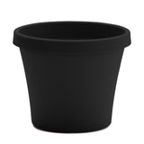 Bloem Terra 14.25 in. H X 17.25 in. W X 11.75 in. D Plastic Traditional Planter Black