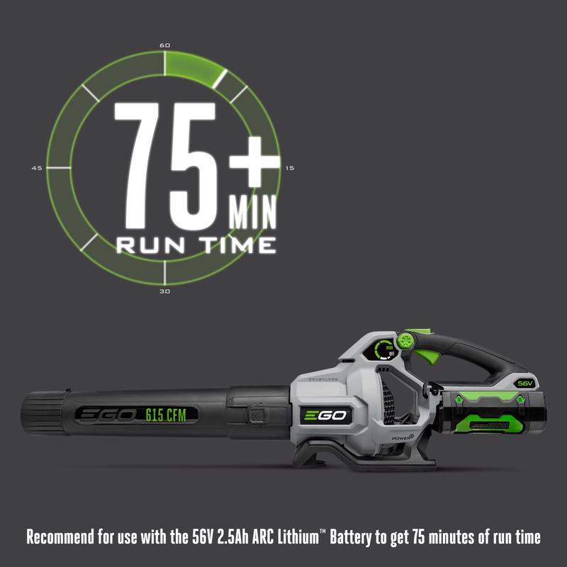 EGO Power+ LB6150 170 mph 615 CFM 56 V Battery Handheld Leaf Blower Tool Only