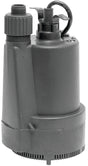 Superior Pump 91330 Submersible Utility Pump, 4.1 A, 120 V, 0.33 hp, 1-1/4 in Outlet, 40 gpm, Thermoplastic Impeller