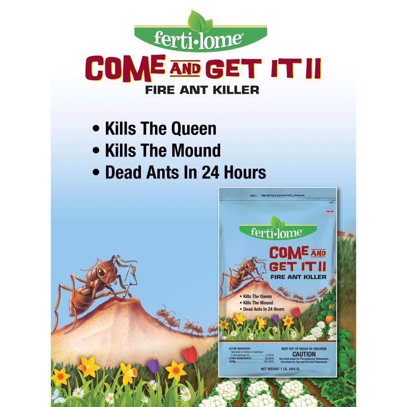 Ferti-lome Come and Get It II Fire Ant Killer Granules 1 lb