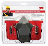 3M 62023HA1-C Valved Respirator, M Mask, P100 Filter Class, Dual Cartridge