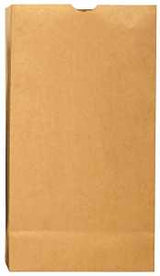 Duro Bag Dubl Life 18410 SOS Bag, #10, 6-5/16 in L, 4-3/16 in W, 13-3/8 in H, Kraft Paper, Brown