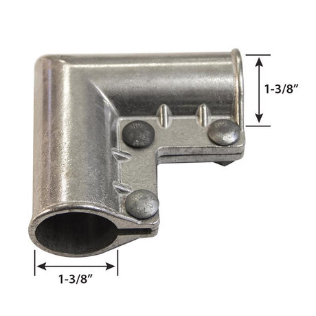 Yardlink Aluminum Gate Ell 1 pk
