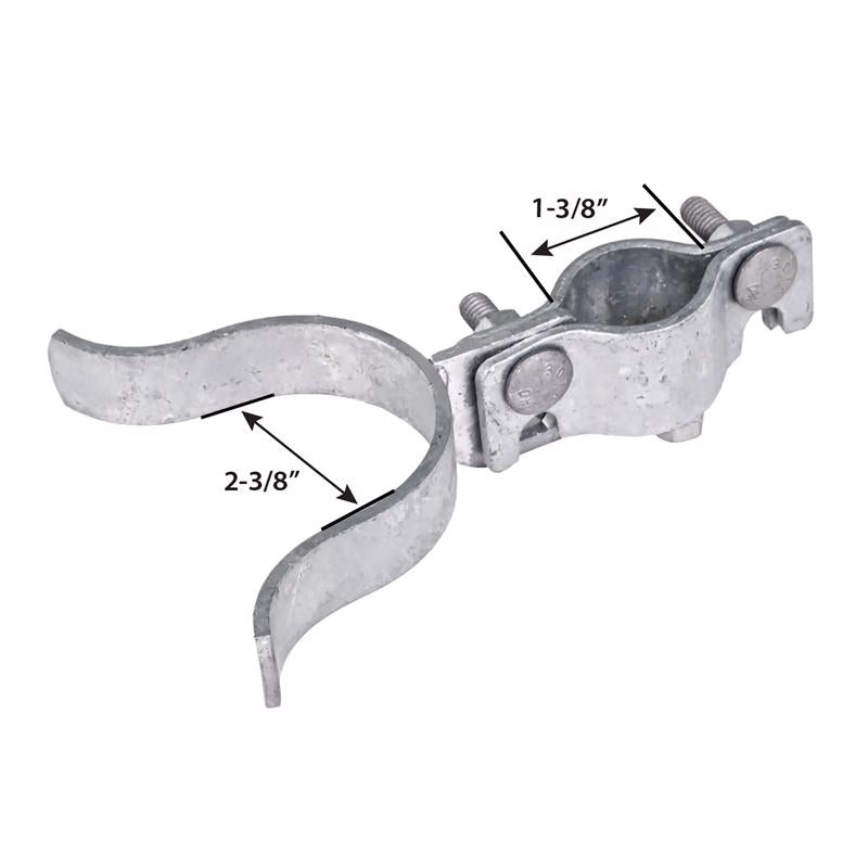 Yardlink 1.38 in. H X 2.38 in. W Galvanized Steel Fork Latches w/Bolt