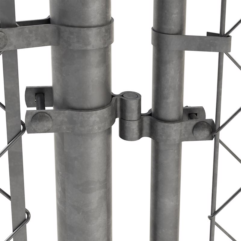 Yardlink Galvanized Steel Post Hinge 1 pk
