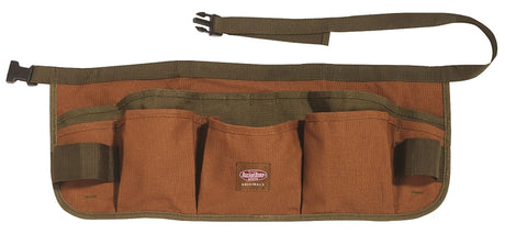 Bucket Boss 80100 Apron, 52 in Waist, Duckwear Canvas, Brown, 13-Pocket