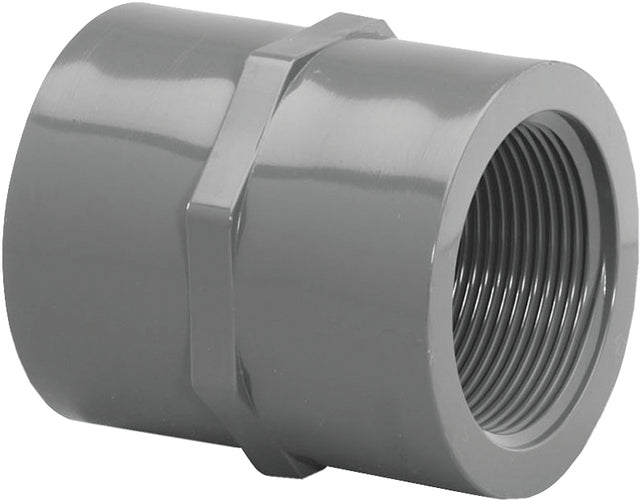 Lasco 830020BC Pipe Coupling, 2 in, FIP, PVC, SCH 80 Schedule