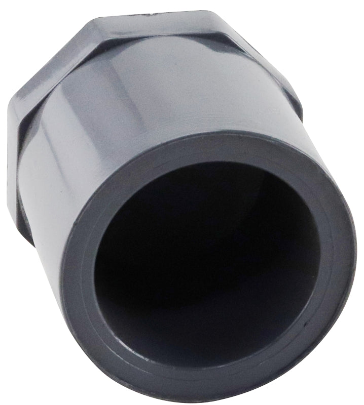 Lasco 849012BC Pipe Plug, 1-1/4 in, MIP, PVC, SCH 80 Schedule