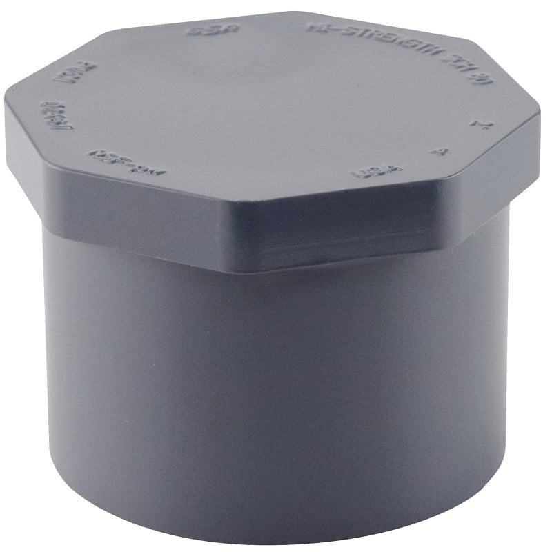 Lasco 849020BC Pipe Plug, 2 in, MIP, PVC, SCH 80 Schedule – SupremeDIY