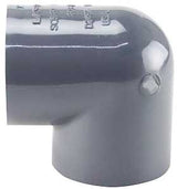 Thrifco Plumbing 8214210 Pipe Elbow, 1 in, Threaded, 90 deg Angle, PVC, SCH 80 Schedule