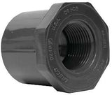 Lasco 838167BC Reducing Bushing, 1-1/4 x 3/4 in, Spigot x Female, PVC, SCH 80 Schedule